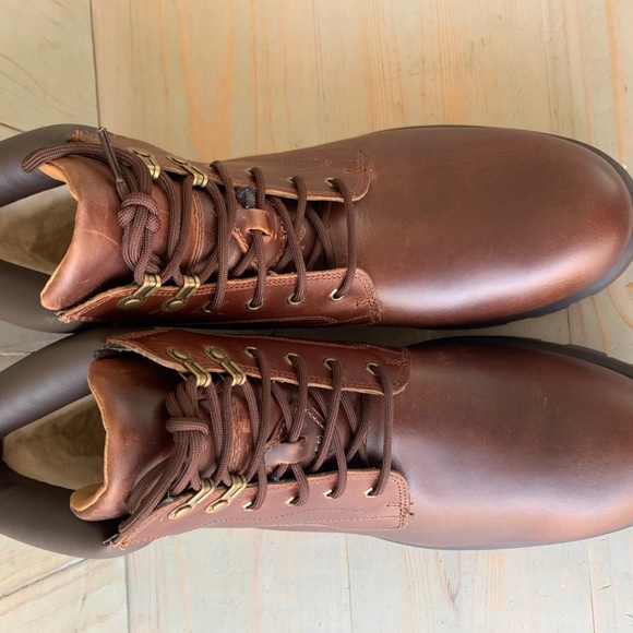 UGG STENTON COLD WEATHER WATERPROOF LEATHER/ SHEEPWOOL BOOTS, MEN US 13 … - Picture 4 of 9